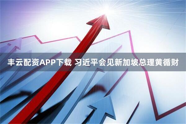 丰云配资APP下载 习近平会见新加坡总理黄循财